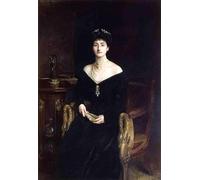 Immagine Su Tela Astratta Poster Famoso Ritratto della signora Ernest G. Raphael nata Florence Cecilia Sassoon John Sargent per la decorazione della parete 60x90cm