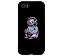 Immagini divertenti di bradipo gioco Gamer Bradipo Amore Bradipo Bradipi Custodia per iPhone SE (2020) / 7/8