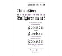 Immanuel Kant An Answer to the Question: 'What is Enlightenment?' (Tascabile)