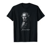 Immanuel Kant Classico Ritratto filosofo illuminista Maglietta