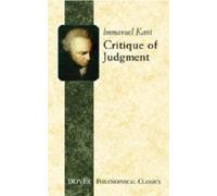 Immanuel Kant Critique of Judgement (Tascabile) Dover Philosophical Classics