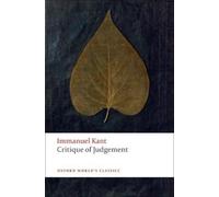 Immanuel Kant Critique of Judgement (Tascabile) Oxford World's Classics