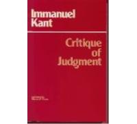 Immanuel Kant Critique of Judgment (Copertina rigida) Hackett Classics