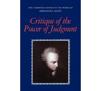 Immanuel Kant Critique of the Power of Judgment (Tascabile)