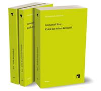 Immanuel Kant Die drei Kritiken: Kritik der reinen Vernunft/ Kritik (Tascabile)