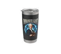 Immanuel Kant Filosofia Sapere Bicchiere termico in acciaio inox doppia parete