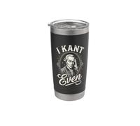 Immanuel Kant Filosofia Sapere Bicchiere termico in acciaio inox doppia parete