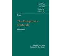 Immanuel Kant Kant: The Metaphysics of Morals (Tascabile)