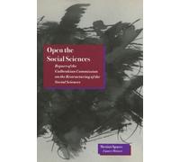 Immanuel Wallerstein Open the Social Sciences (Tascabile)