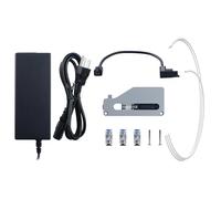 Immdinogo AMS 2Pro Kit di aggiornamento per BambuLab X1/X1C/X1E/P1P/P1S: adattatore di commutazione di alimentazione 24V 4A con cavo bus buffer filamento-4 pin connettore tubo PTFE accessori stampante