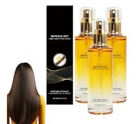 Immediatie Conditioning Oil Spray, Conditioning Oil Spray Scalp, 80ml conditioning oil spray Scalp & Hair Strengthener Leave-In Conditioner Comforting Shampoo Cleanser (3pcs, Rosa)
