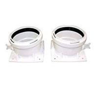 Immergas Kit Condotti Separati 80-80, Router, Componente impianto di riscaldamento, Metallo, Fissa