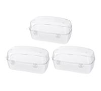 Immergere la maschera maschera scatola per snorkeling snorkel snorkel goggle regalo per adulti per bambini 3 pezzi, accessori a sedere