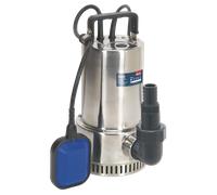 Immergibili Inossidabile Pompa Acqua Automatico 250L/Min 230V - Sealey WPS250A