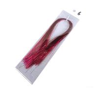 Immergiti nel fai da te con i vivaci ganci per cravatte in seta, perfetti per gli appassionati di trote (rosso rosa)