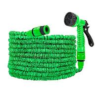 Immerse Creations Tubo Flessibile da Giardino espandibile con Pistola a spruzzo | 30 m, Flessibile e Leggero Tubo Verde 2