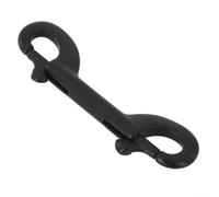 Immersione ARA Doppio Ended Clip Hook Bolt Snap, 90MM 316 Acciaio | Moschettone in acciaio per cintura di peso BCD, gancio a scatto sicuro con una sola mano, fibbia in metallo di qualità per