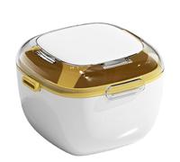 Immersione di coppe per protesi - Custodia per contenitori dentali | Custodia parziale per Ďenture per contenitore per protesi dentaria, paradenti per da bagno Đenture Çase con coperchio per via