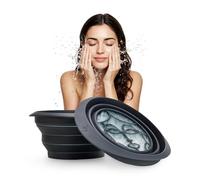 Immersione fredda facciale | Ciotola pieghevole per bagno di ghiaccio viso con ghiaccio integrato | terapia del ghiaccio facciale per alleviare l'acne, stimolazione del nervo vago e restringimento dei