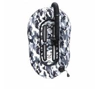 Immersione in Nylon Compensatore di Galleggiamento Donut Universale per Backmount Morbida E Fessure Quadrate con Tubo a Bassa Pressione Adatta per, color to 10