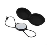 Immersione Plastica per robusto 56mm Immersione Plastica per | Visione periferica ampia, controllo compagni, sicurezza aumentata, girare la testa(Black)