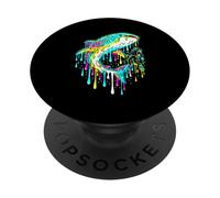 Immersione subacquea a goccia con squalo balena che si scioglie PopSockets PopGrip Adesivo