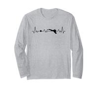 Immersioni Battito Cardiaco in Un Viaggio di Immersione Maglia a Manica