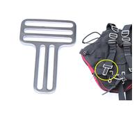Immersioni D-Ring Peso Cintura Scorrimento Keeper Tessitura Imbracatura Fermo