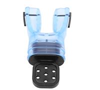 Immersioni -silikon Hedd Tubo di Respirazione e Controller per Comodi Appassionati Permanenti e Immersioni, Termoplastica, 1,8 Once (BLUE)