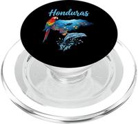 Immersioni subacquee della fauna selvatica tropicale dell'Honduras e avventura sull'oceano PopSockets PopGrip per MagSafe