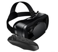 Immersive - Cuffie 3D Vr con controller e cinghia regolabile per telefoni da 13,7 a 17,7 cm, tecnologia di protezione degli occhi, costruzione leggera in ABS, versione bianca