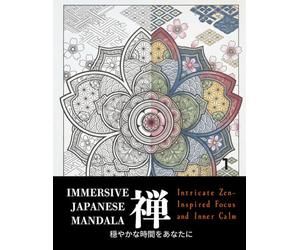 Immersive Japanese Mandala Coloring for Advanced Artists - Ultra-Detailed Designs for Deep Focus and Meditative Art: The ultimate immersive experience that calms the mind and makes you forget time