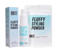 immetee Polvere Texturizzante, Volume e Texture per Uomo e Donna, Solleva le Radici e Modella Tutti i Tipi di Capelli, Con Confezione Ricaricabile (Polvere per Styling 40g, Legno di cedro)