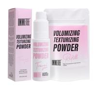 immetee Polvere Texturizzante, Volume e Texture per Uomo e Donna, Solleva le Radici e Modella Tutti i Tipi di Capelli, Con Confezione Ricaricabile (Polvere Texturizzante 13g, Agrumi)