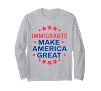 Immigrants Make America Great Attivismo Maglia a Manica