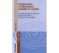 Immigrazione, acculturazione, modalità di contatto
