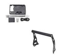 IMMLSX GPS Nav Staffa Per ROYAL Per ENFIELD Per HIMALAYAN 2016-2020 Accessori Motociclette Supporto Piastra Navigazione GPS Telefono Cellulare Barra(B and 22mm)
