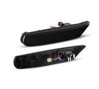 IMMLSX Indicatori Di Direzione Laterali Per Boxster 986 996 911 Per Carrera Per Targa 1996-2004 2 Pezzi Ambra Dinamica LED Indicatore Laterale Direzione Lampada Lampeggiante Auto(Dazzling Black)