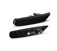 IMMLSX Indicatori Di Direzione Laterali Per Boxster 986 996 911 Per Turbo Per Carrera 4/S/4S Per Targa GT2/GT3 2x Ripetizione LED Indicatore Laterale Indicatori Di Direzione Luci(Dynamic Smoked Lens)