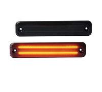 IMMLSX Indicatori Di Direzione Laterali Per Hummer H2 2003-2009 LED Avvertimento Luce Stroboscopica Anteriore Ambra O Posteriore Rosso Luci Posizione Laterali Lampada Segnalazione(2pc amber Light)