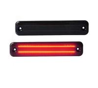 IMMLSX Indicatori Di Direzione Laterali Per Hummer H2 2003-2009 LED Avvertimento Luce Stroboscopica Anteriore Ambra O Posteriore Rosso Luci Posizione Laterali Lampada Segnalazione(2pc red light)