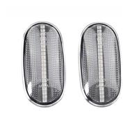 IMMLSX Indicatori Di Direzione Laterali Per Mitsubishi Per Lancer Per Pajero Per Mirag 1998-2005 Coppia Dinamica LED Luci Posizione Laterali Ripetitore Laterale Indicatori(Dynamic Crystal)