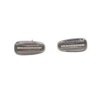 IMMLSX Indicatori Di Direzione Laterali Per Opel Per Zafira A 1999-2005 Per Astra G 1998-2009 2PCS Auto LED Dinamico Lampeggiante Indicatore Di Direzione Luce Laterale Lampada(Clear shell)