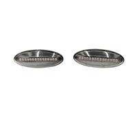 IMMLSX Indicatori Di Direzione Laterali Per Toyota Per Yaris 2005-2011 Per Corolla Per Auris Per RAV4 1 Coppia Segnale Girata Streamer Lampade Auto Dinamica Luci Posizione Laterali(Clear shell)