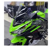 IMMLSX Parabrezza Moto Cupolino Parabrezza Per Kawasaki Ninja400 2018-2023, Grigio, Installazione a Incastro, Compatibile con Motocicletta Kawasaki Ninja 400, Stile Elegant