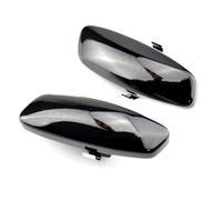 IMMLSX Per Citroen Per C4 Per Picasso 2006-2015 Luce Di Posizione Laterale LED Scorrevole Per Auto Specchietto Retrovisore Indicatore(Smoky black)