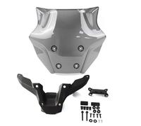 IMMLSX Per MT-09 SP 2024 Accessori Per Moto Parabrezza Anteriore Deflettore Del Vento Carenatura Inferiore Moto Cupolino Parabrezza (Light gray Bracket)