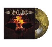 Immolation 'Shadows In The Light' Vinile marmorizzato nero giallo trasparente