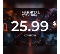 Immortal Awakening - 25.99$ Coupon Direct Top-Up - GLOBAL