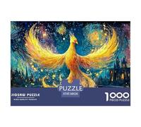 Immortal Bird Rising from The Ashes 1000 Pezzi Cartoncino Premium Puzzle Fire Bird Antistress Gioco Per Famiglie Puzzle Per Adulti E Bambini 38x26cm/1000pcs